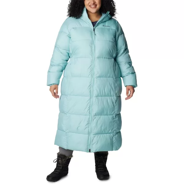 Columbia Womens Puffect Long JacketAqua Haze