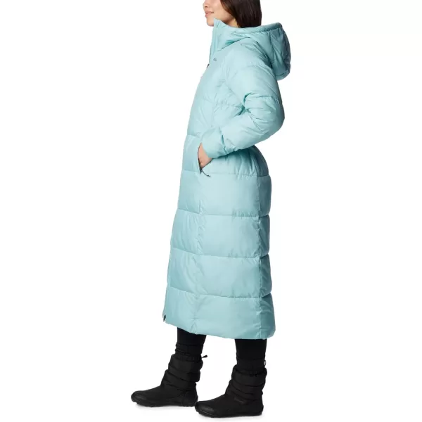 Columbia Womens Puffect Long JacketAqua Haze