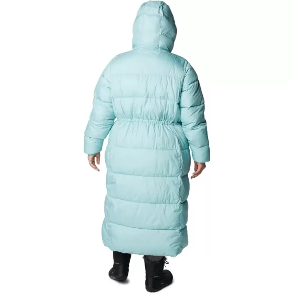 Columbia Womens Puffect Long JacketAqua Haze