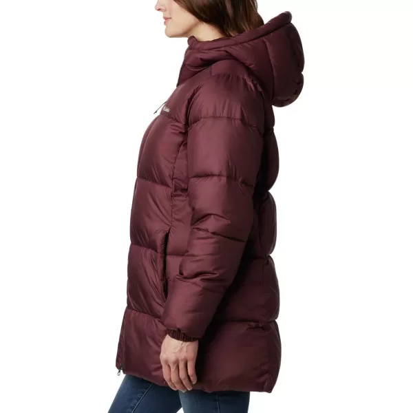 Columbia Womens Puffect Mid Hooded JacketMalbec