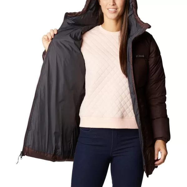 Columbia Womens Puffect Mid Hooded JacketNew Cinder