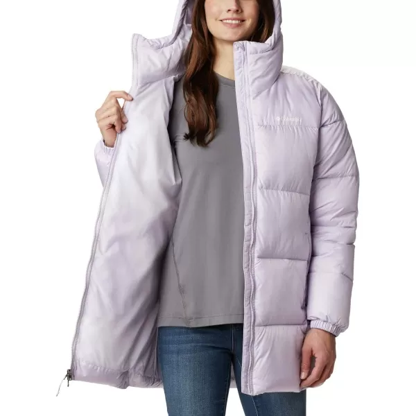 Columbia Womens Puffect Mid Hooded JacketPale Lilac