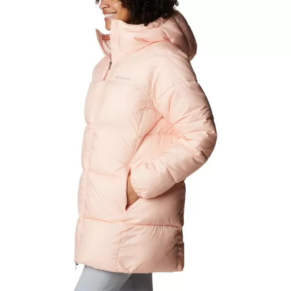 Columbia Womens Puffect Mid Hooded JacketPeach Blossom