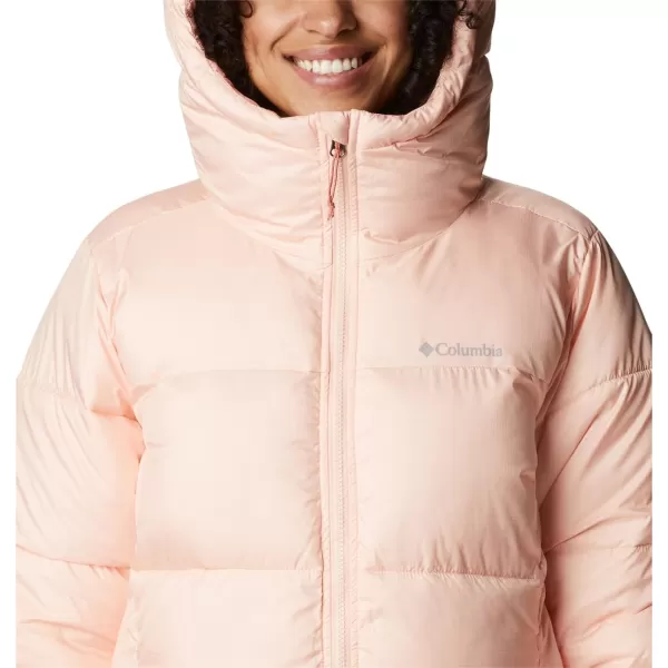 Columbia Womens Puffect Mid Hooded JacketPeach Blossom