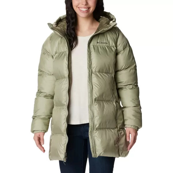 Columbia Womens Puffect Mid Hooded JacketSafari