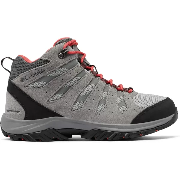 Columbia Womens Redmond Iii Mid Waterproof Hiking ShoeSteamRed Coral