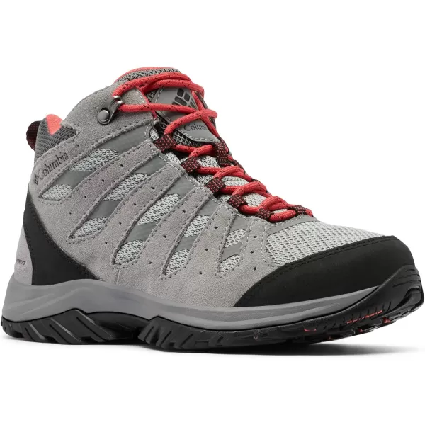 Columbia Womens Redmond Iii Mid Waterproof Hiking ShoeSteamRed Coral