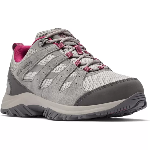 Columbia Womens Redmond Iii Waterproof Hiking ShoeTitanium TitaniumRed Onion