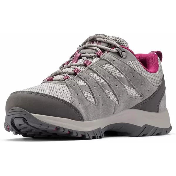 Columbia Womens Redmond Iii Waterproof Hiking ShoeTitanium TitaniumRed Onion