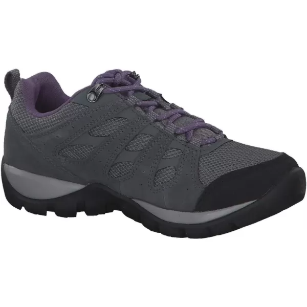 Columbia Womens Redmond V2 Waterproof Hiking ShoeTi Grey SteelPlum Purple