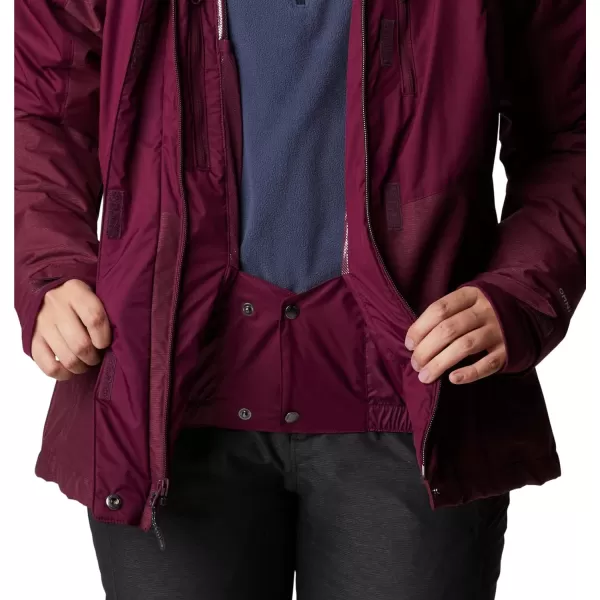 Columbia Womens Rosie Run Insulated JacketMarionberryMarionberry Heather