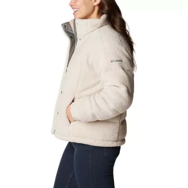 Columbia Womens Ruby Falls Novelty JacketDark Stone Doodle Sherpa