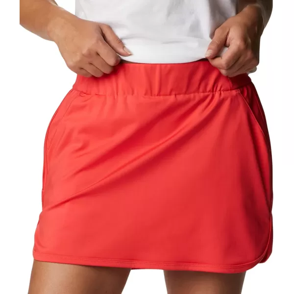 Columbia Womens Sandy Creek Stretch SkortRed Hibiscus