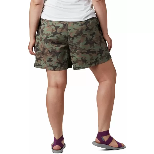 Columbia Womens Sandy River Ii Printed ShortCypress Camo Print