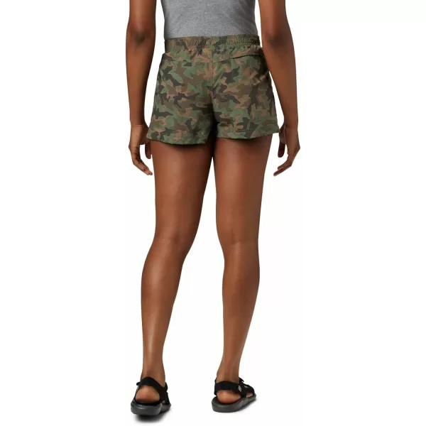 Columbia Womens Sandy River Ii Printed ShortCypress Camo Print