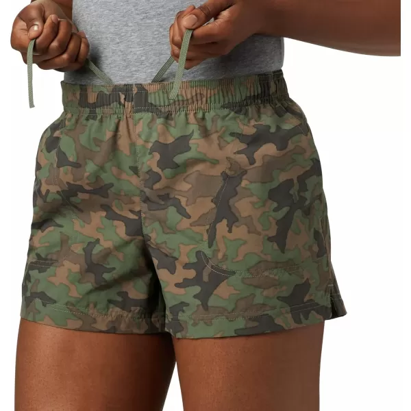 Columbia Womens Sandy River Ii Printed ShortCypress Camo Print