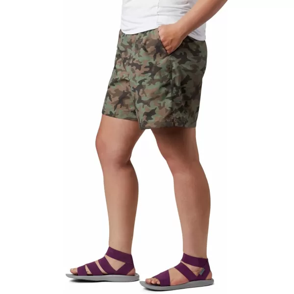 Columbia Womens Sandy River Ii Printed ShortCypress Camo Print