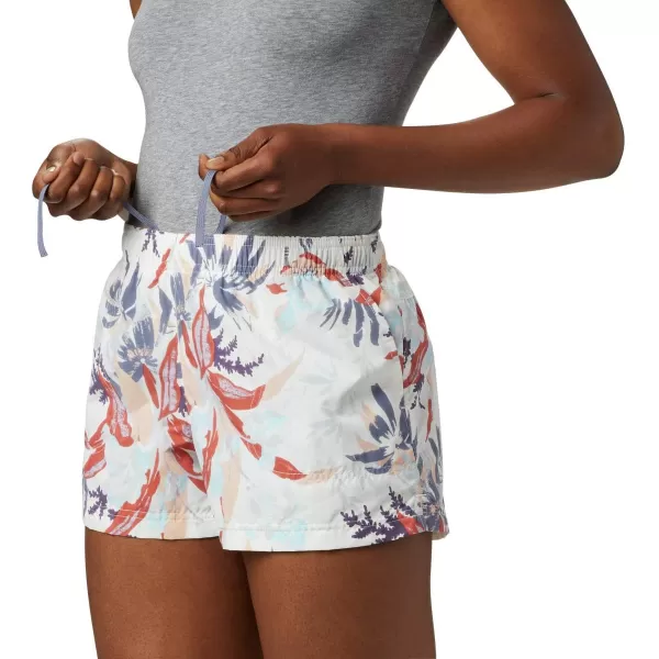 Columbia Womens Sandy River Ii Printed ShortNew Moon Magnolia Print