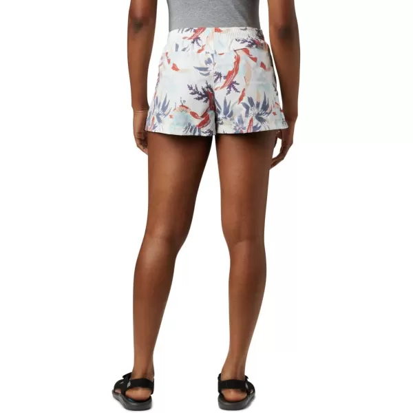 Columbia Womens Sandy River Ii Printed ShortNew Moon Magnolia Print