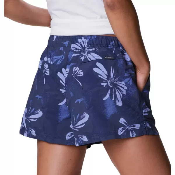 Columbia Womens Sandy River Ii Printed ShortNocturnal Daisy Party