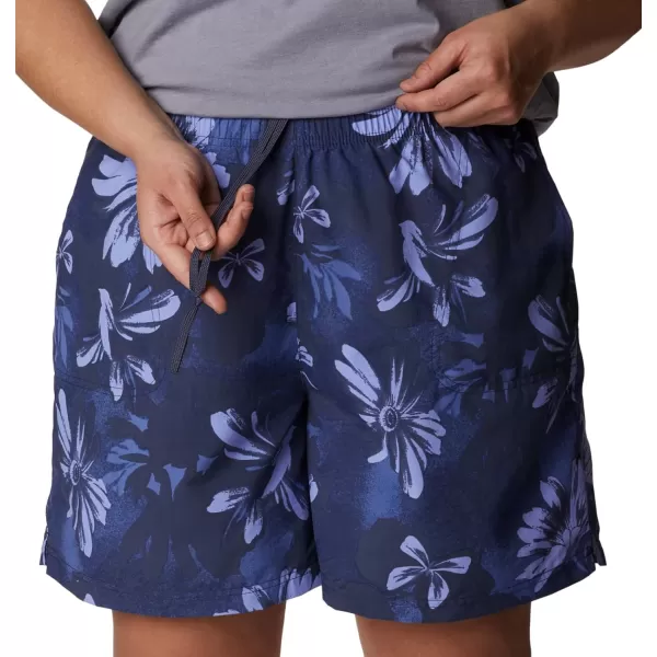 Columbia Womens Sandy River Ii Printed ShortNocturnal Daisy Party