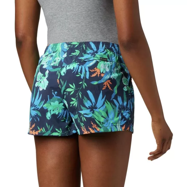 Columbia Womens Sandy River Ii Printed ShortNocturnal Magnolia Print