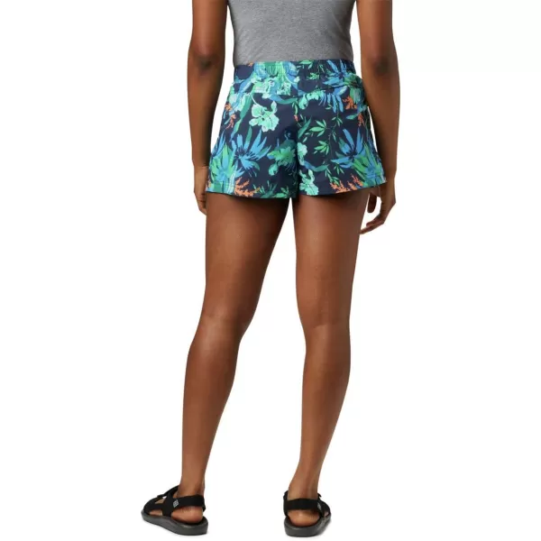 Columbia Womens Sandy River Ii Printed ShortNocturnal Magnolia Print