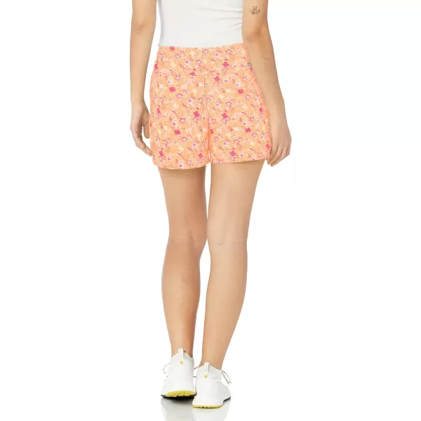 Columbia Womens Sandy River Ii Printed ShortPeachMini Hibiscus