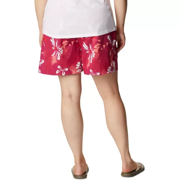 Columbia Womens Sandy River Ii Printed ShortWild Fuchsia Daisy Party