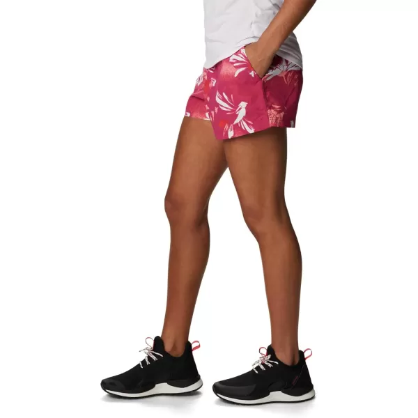 Columbia Womens Sandy River Ii Printed ShortWild Fuchsia Daisy Party