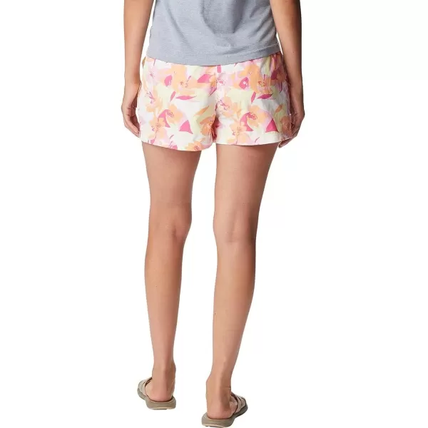 Columbia Womens Sandy River Ii Printed ShortWild RosePop Flora