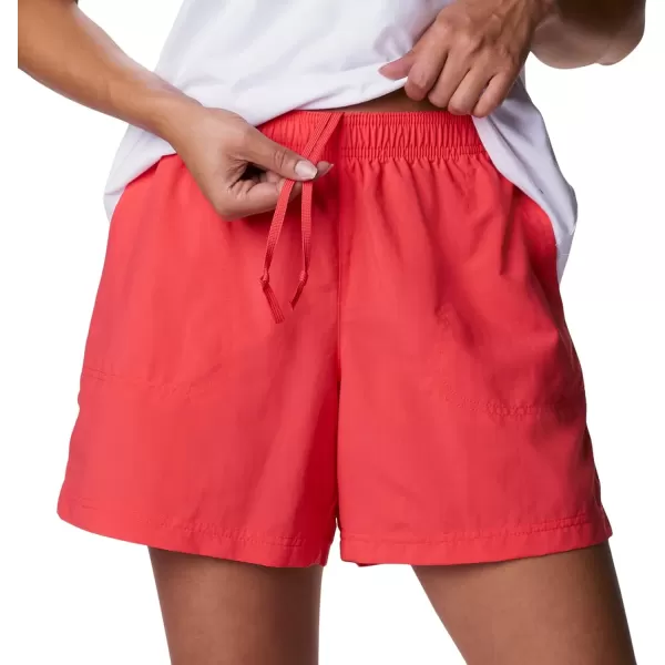 Columbia Womens Sandy River ShortRed Hibiscus