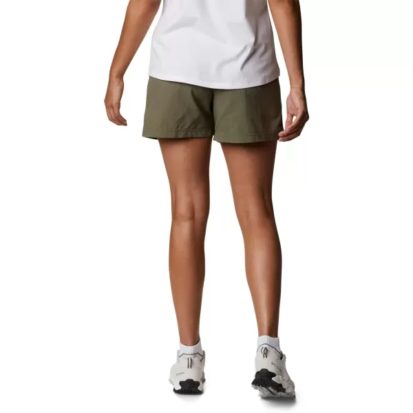 Columbia Womens Sandy River ShortStone Green