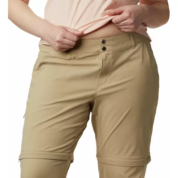 Columbia Womens Saturday Trail Ii Convertible PantBritish Tan