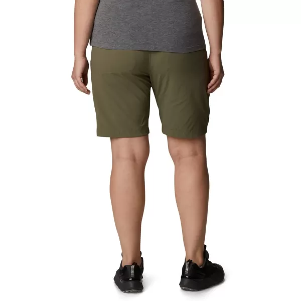 Columbia Womens Saturday Trail Long ShortStone Green