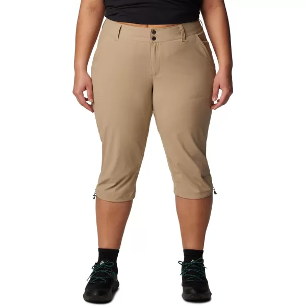 Columbia Womens Saturday Trail Plus Size II Knee PantsBritish Tan