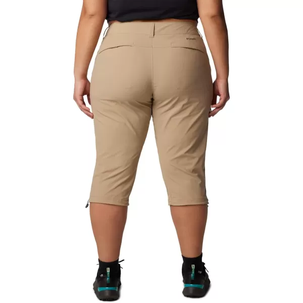 Columbia Womens Saturday Trail Plus Size II Knee PantsBritish Tan