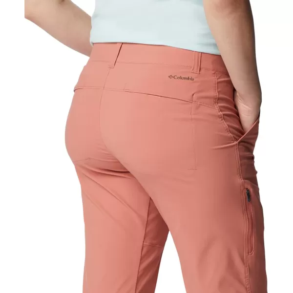 Columbia Womens Saturday Trail Stretch PantDark Coral