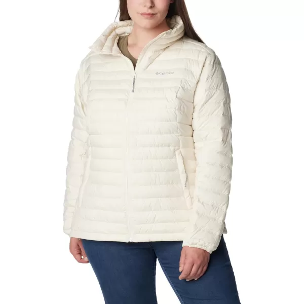 Columbia Womens Silver Falls Full Zip JacketChalk