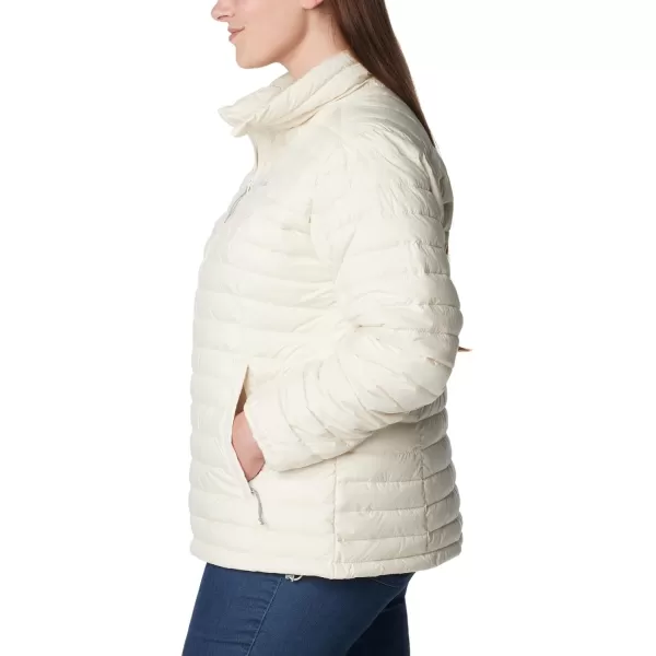 Columbia Womens Silver Falls Full Zip JacketChalk