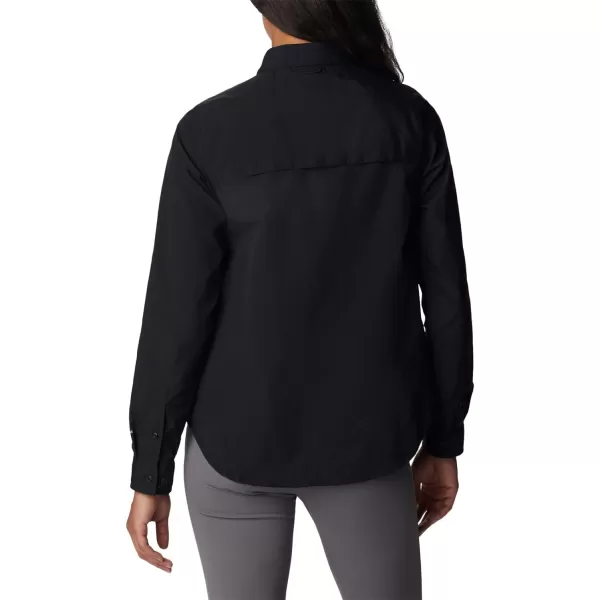 Columbia Womens Silver Ridge 30 Long SleeveBlack