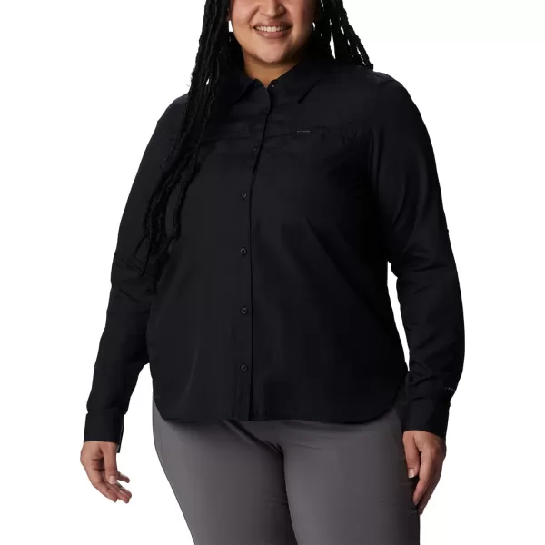 Columbia Womens Silver Ridge 30 Long SleeveBlack