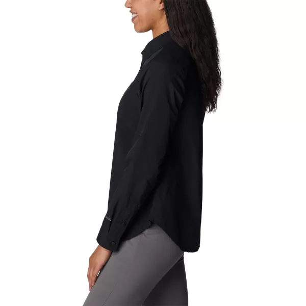 Columbia Womens Silver Ridge 30 Long SleeveBlack