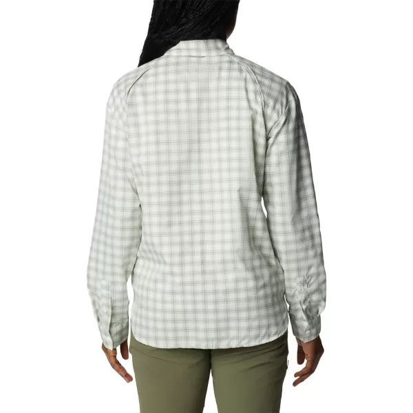 Columbia Womens Silver Ridge Utility Patterned Long Sleeve ShirtWhitePeak Plaid