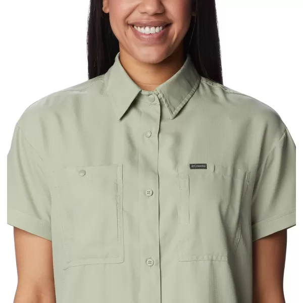 Columbia Womens Silver Ridge Utility Short Sleeve ShirtSafari