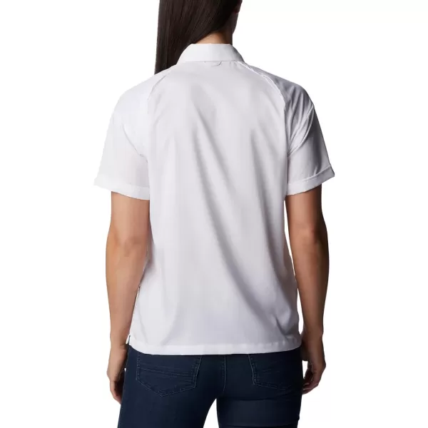 Columbia Womens Silver Ridge Utility Short Sleeve ShirtWhite