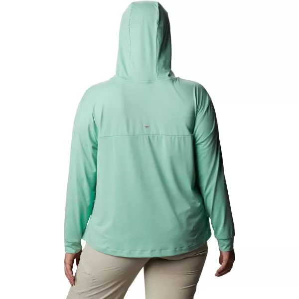 Columbia Womens Slack Water Knit HoodieKelp Heather