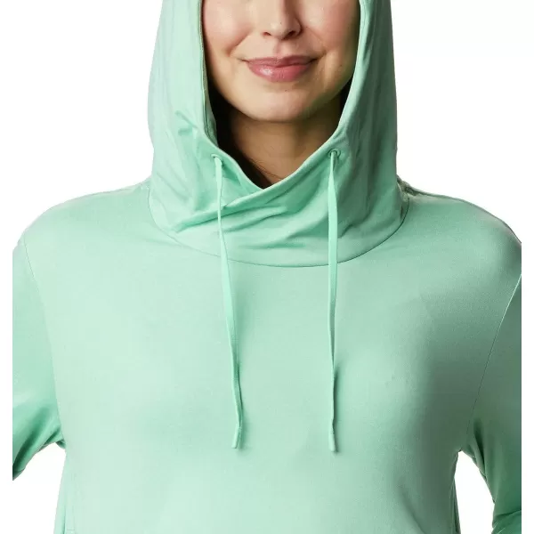 Columbia Womens Slack Water Knit HoodieKelp Heather