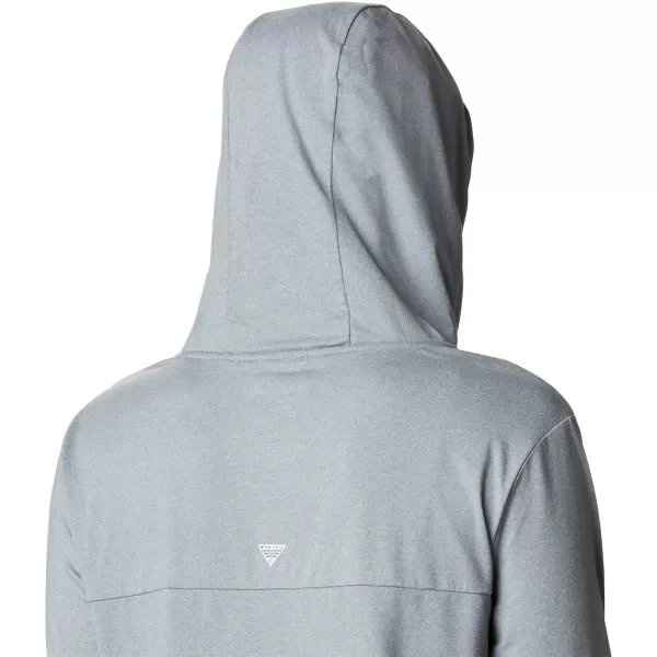 Columbia Womens Slack Water Knit HoodieTradewinds Grey Heather