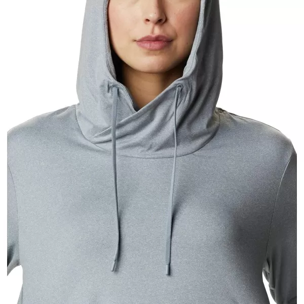 Columbia Womens Slack Water Knit HoodieTradewinds Grey Heather